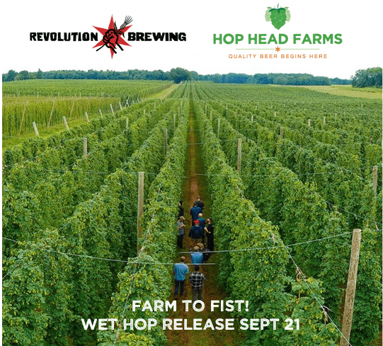 Revolution Brewing Hop Head Farms